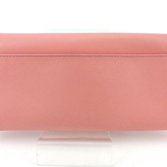 Authentic Salvatore Ferragamo Purse Vala ribbon pink leather USED - Picture 2 of 8
